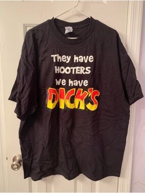 Vintage Black Men’s XXL 2XL Dick's Last Resort Las Vegas T Shirt Delta